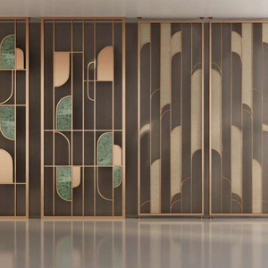 Freestanding Metal Cabinet Foldable Privacy Divider Interior Decorative Freestanding Waterproof Privacy Separator for Living