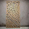 Home Hotel Room Divider Cold Rolled Steel Laser Cut Privacy Decorative Screens Stainless Steel Metal for Wall Cladding Iron Door