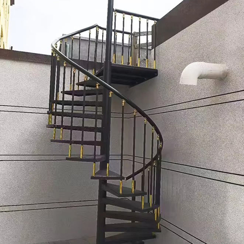 Hot Sale Spiral Staircase Round Stairs Spiral Staircase Outdoor Case for House and Villa