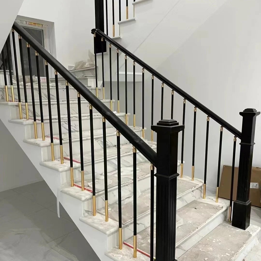 Elegant Roman Pole Hollow Spindles Indoor Staircase Railings Balcony Villa Hotel Deck Ornament Balusters - ID 1601923399783