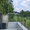 Stainless Steel Glass Railing System with Slot Post Clamp Outdoor Handrail for Pool Deck Fencing Corridor Stairs Home Use - ID 1601791474087