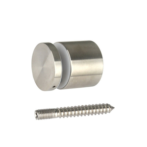 Hot Sale Round Square Adjustable Stainless Steel Glass Staircase Glass Fastener Glass Rail Bracket Base and Cover