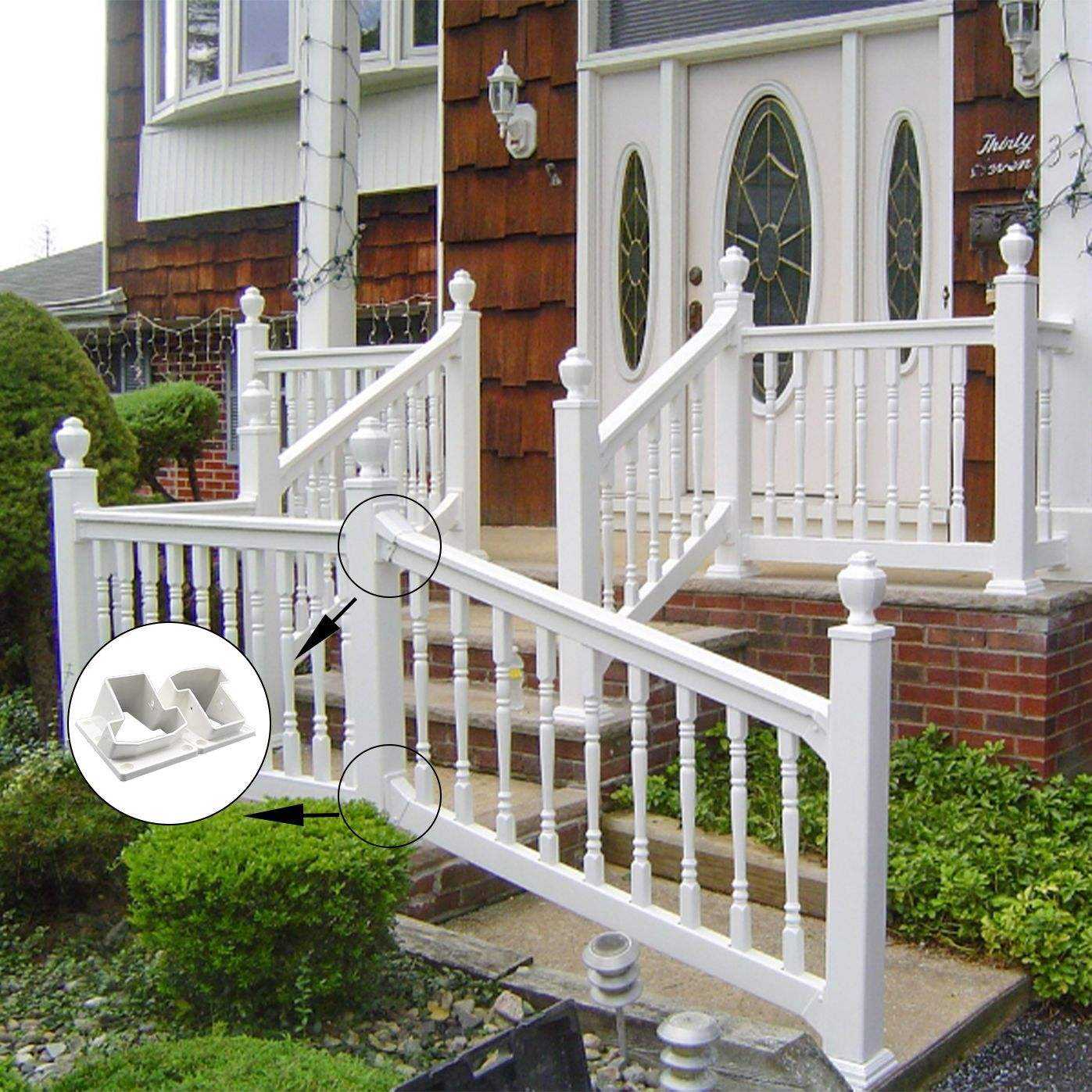 White PVC Wholesale Explosive Models Models Durable Garden Fence