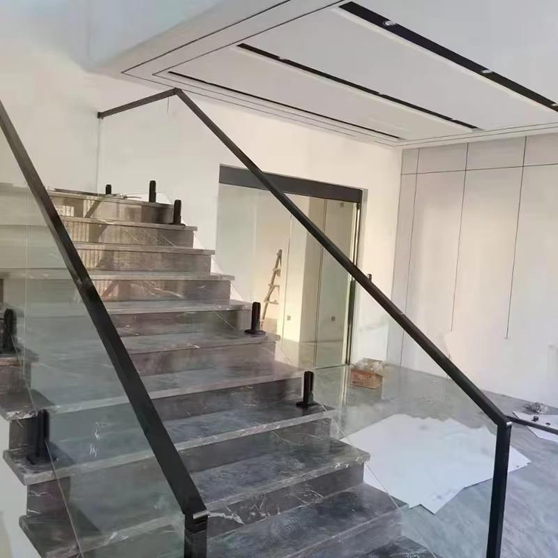 Manufacturer Custom Color Powder Coated Staircase for Apartment Straight Staircase Modern Design - ID 1601860452161