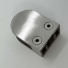 Hot Selling SUS 304 Stainless Steel U/D Shape Flat Arc Bottom Stain Brushed 8-10mm Glass Clamp