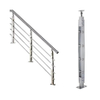 Low Cost Security Baluster Railing Exterior Railing Post Stainless Steel Handrail Balustrade Balcony Design Railing Post