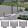 Garden Fencing Panels Aluminum Garden Fence Privacy Screen