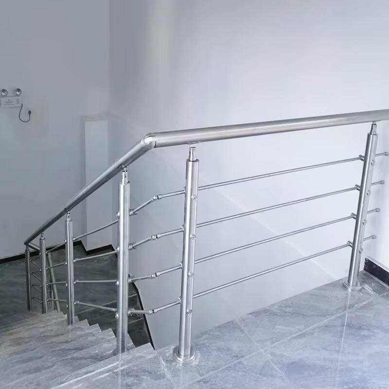 Metal Stair Railing Balustrades Handrails Balcony Gold Stair Railing Stairs Railing Designs in Iron