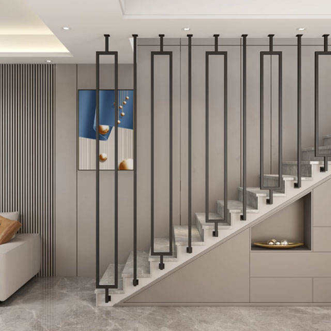 New Design Luxury Stainless Steel Stair Railings Indoor Stair Post Rails Post