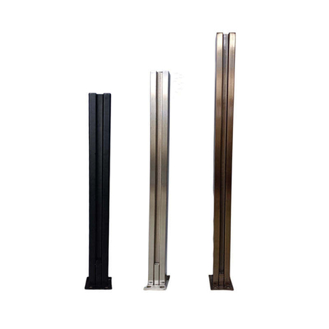 High Quality Hardware Glass Railing System Accessories Glass Railing Inox Accessoire Balustrades