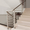 High Quality Aluminum Alloy Stair Railing Antique Ornamental Safety Guardrail Balcony Railings Outdoor Rustproof Railing