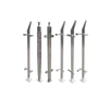 Indoor Stairs Pipe Handrails Stair Steel Hand Railings Post for Stairs Indoor Stair Handrail Round Metal Stair Railing