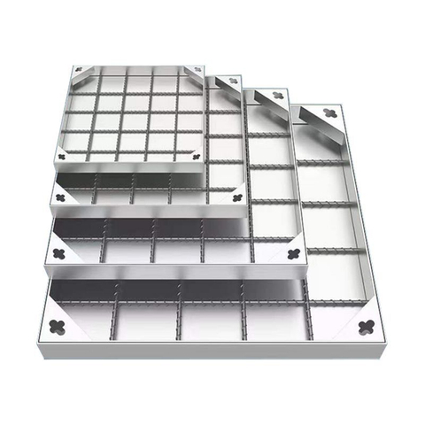 Modern Stainless Steel Anti-Corrosion Durable Grate Cover for Workshop & Office Building
