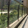 Stainless Steel Metal Staircase Balustrade Glass Post Balcony Glass Railing Balusters/post/column/pillar