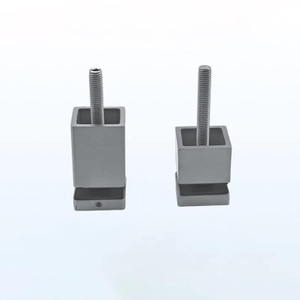 Adjustable Aluminum & Stainless Steel Modern Outdoor Staircase Glass Fixing Standoff Fasteners Fittings