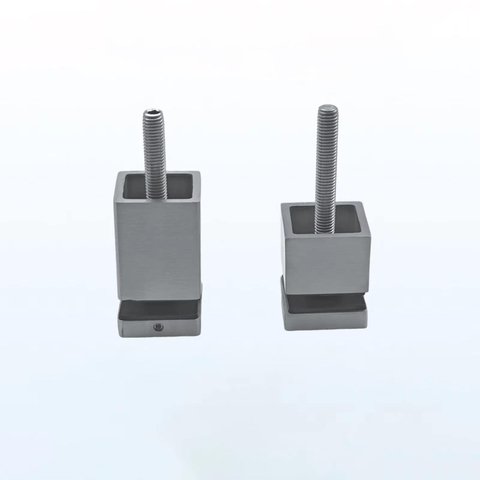 Adjustable Aluminum & Stainless Steel Modern Outdoor Staircase Glass Fixing Standoff Fasteners Fittings