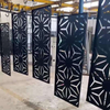 Laser Cut Decorative Aluminum Privacy Panel Metal Fencing,hanging Room Divider Partitions Panel Screen
