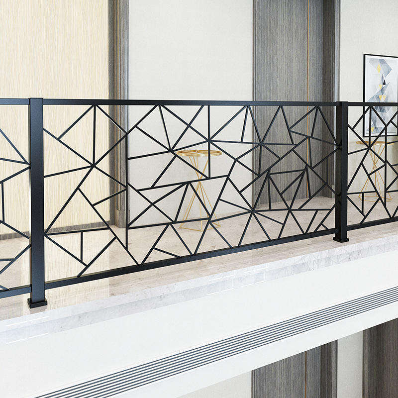 Wrought Iron Stick Balustrades Handrails Indoor Railings House Stair Railing