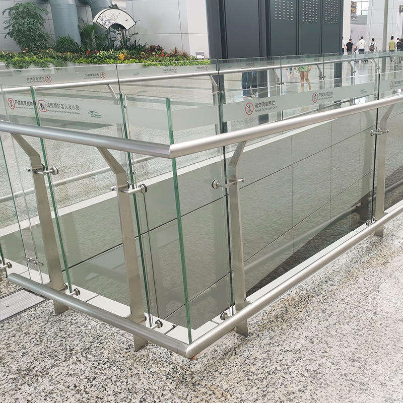 Staircase Railing Post Glass the Best Complete Glass Railing Hot Selling Glass Railing Front Door