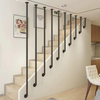 Stainless Steel Stair Railing Customizable Modern Style Outdoor Balcony Railings with Easy Installation