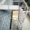 Popular Design Cast High End Stainless Steel Spiral Staircase Spiral Staircase Indoor for House and Villa