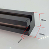 Modern Design Glass Fence Balcony Handrail Wholesale Stainless Steel Glass Railing Balcony Railing Terrace Deck Glass