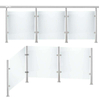 Quickly Customization Stainless Glass Column Post Balustrade Outdoor Glass Railing - ID 1601791405550