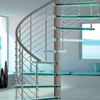 Custom Modern Spiral Staircase Durable Steel Wood Structure Easy DIY Assembly Villa Hotel Professional Factory Wholesale