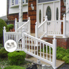 Plastic Vinyl Closed Picket Fences, Swimming Pool Use High Quality Garden Fencing, Outdoor PVC Fence Panels