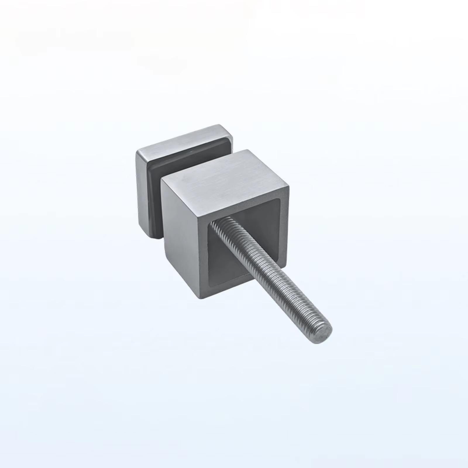 Adjustable Aluminum & Stainless Steel Modern Outdoor Staircase Glass Fixing Standoff Fasteners Fittings