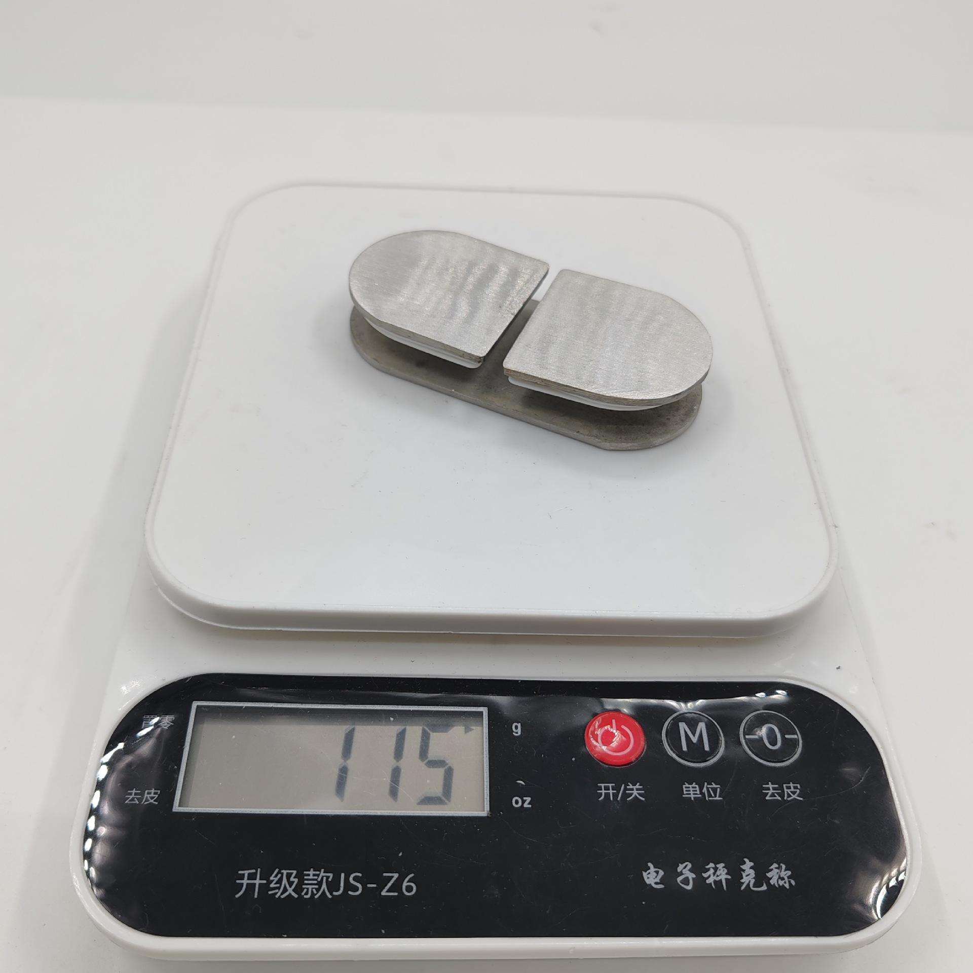 Frameless Glass Railing Round Type Clip 304 316 2205 Stainless Steel Stair Handrail Post Glass d Clamp