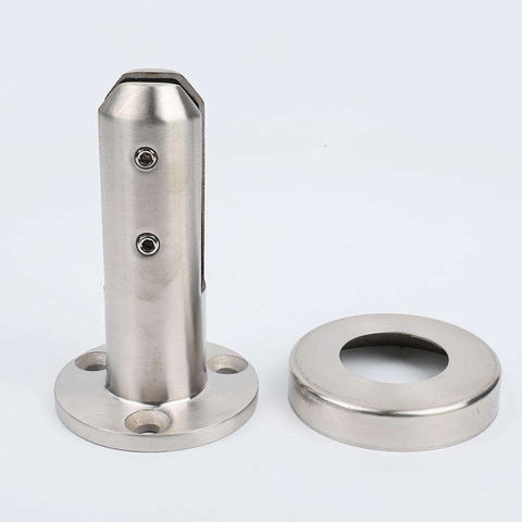 Wholesale 304 Stainless Steel Swimming Pool Balustrade Glass Bracket Spigot Fixing Clip Clamp Personalized Design Decks