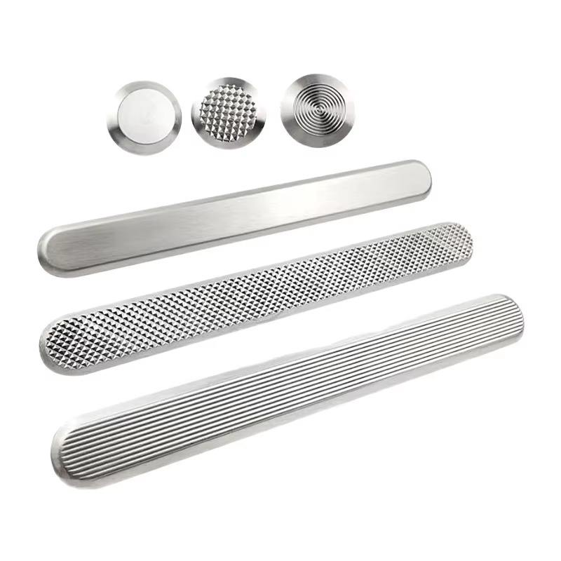 Stainless Steel Tactile Indicators High Quality Metal Road Stud 304 Tactile Paving Directional Blind Guiding Warning Stud Strips