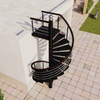 Carefully Modern Stair Steps Spiral Staircase Prices Iron Railing Stairs