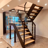 Fast Assembled Spiral Staircase Luxury Design Various Stair Treads Steel Spiral Steps
