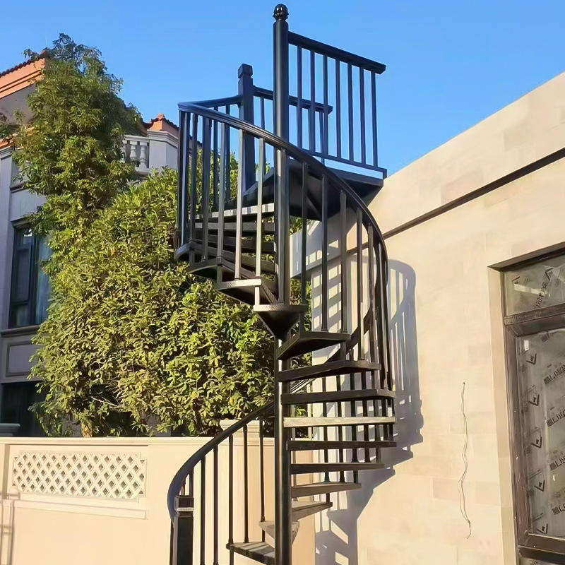 Chinese Manufacturers Produce Modern Indoor Stainless Steel Spiral Staircases and Outdoor Spiral Staircases - ID 1601790781619