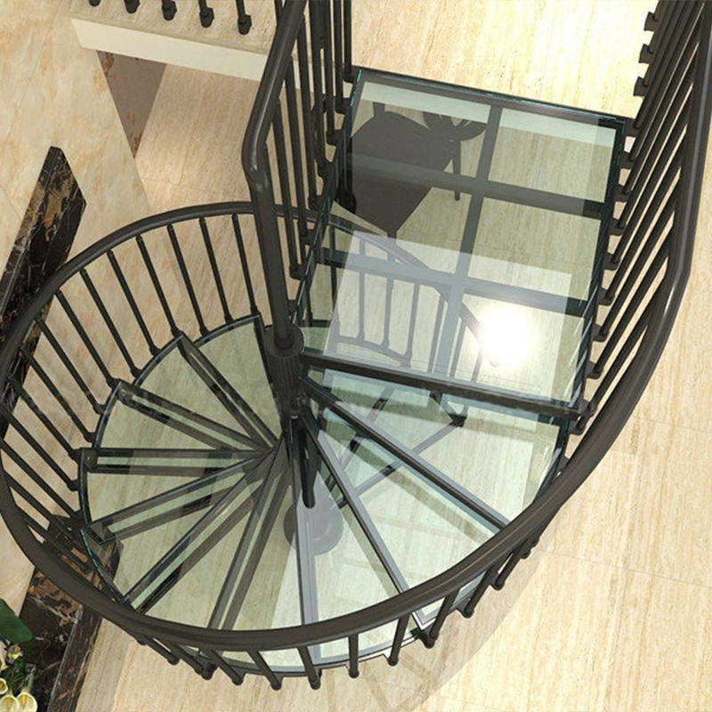 Modern Spiral Stairs Customized Selling Metal Iron Ladder Spiral Staircase Stainless Steel Spiral Staircase for Indoor Outdoor - ID 1601791296541