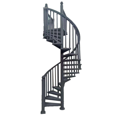 Modern Spiral Stairs Customized Selling Metal Iron Ladder Spiral Staircase Stainless Steel Spiral Staircase for Indoor Outdoor - ID 1601791296541