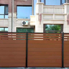 Aluminum Balcony Privacy Fence Profile Louver Frame Bar Horizontal Slat Fencing for Outdoor & Villa Gardens