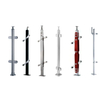 Glass Railing Post End Mid Corner Post Balustrade Stainless Steel Railing Fence Handrail Fence Balcony Deck Stairs Glass Panels