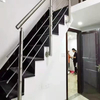High Quality Stainless Steel Railing Retro Ornamental Design Safety Guardrail for Stair Balcony Porch Rustproof Durable