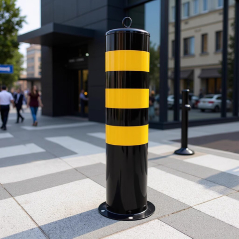 Wholesale Stainless Steel Engineer Grade Reflective Bollard for Traffic Safety Solutions
