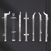 Project Railing Factory Residential Building Balustrades Handrails Design Stainless Steel Glass Railing