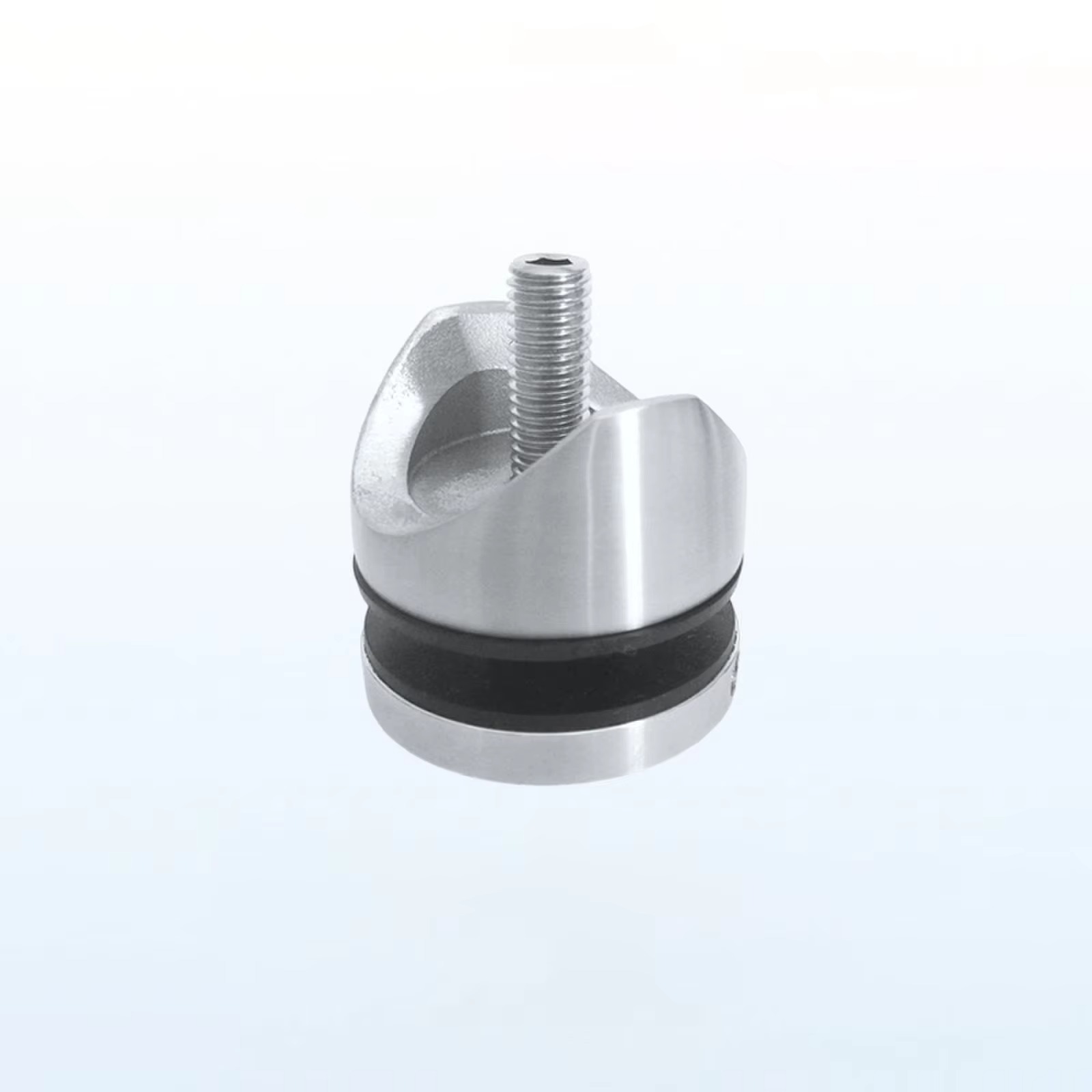 Modern Aluminum Alloy Stainless Steel Glass Standoff for Exterior Balcony and Staircase Railing