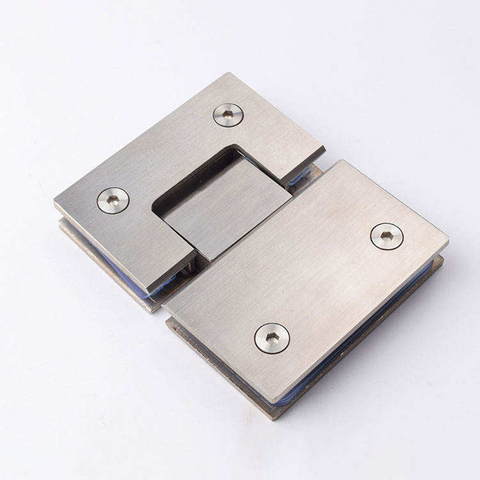 Shower Cabinet Window Door Furniture Hinges 304 Stainless Steel Wall to Glass Hinge Glass Door Shower Hinge