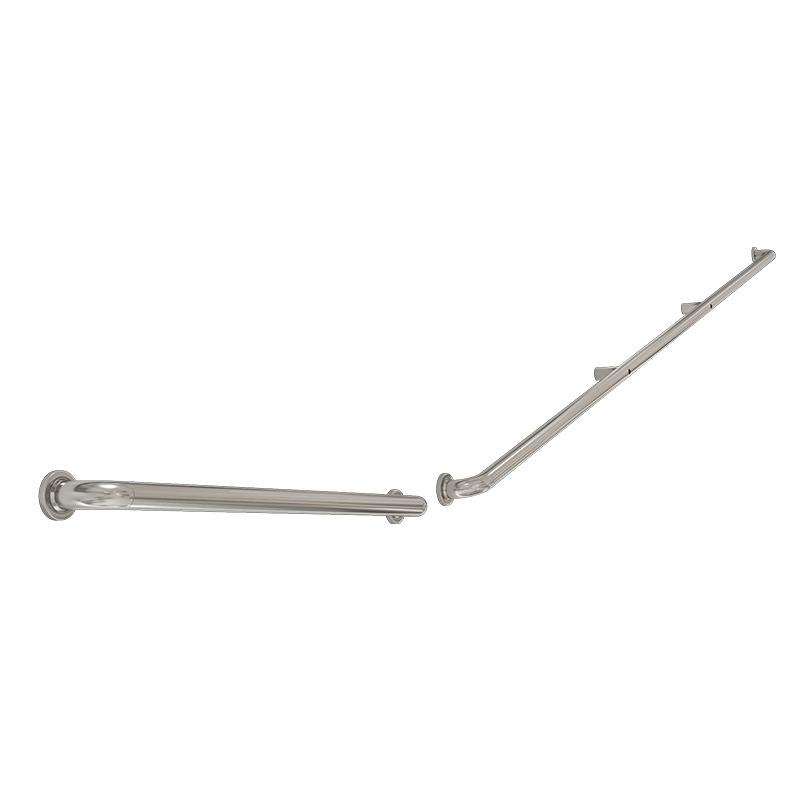 Stair Railing Designs Stair case Railing Aluminum Alloy Handrail Profile Balustrade Product Crystal Stair Railing