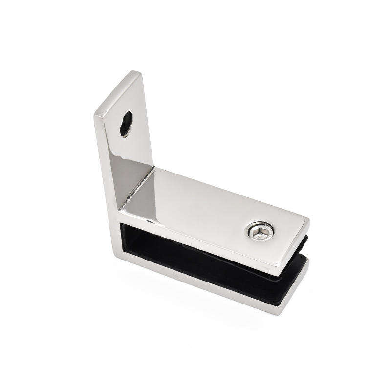 Hot Sales New Design 90 Degree Corner Glass Clamp Stainless Steel Clips for Glass Railing