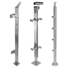 Outdoor Balcony Railing Glass Balustrade Fittings Prices Handrail