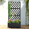 Metal Outdoor Privacy Screens Fencing Freestanding Patio Privacy Screen With Stand Fence Panels for Outside - ID 1601799618568