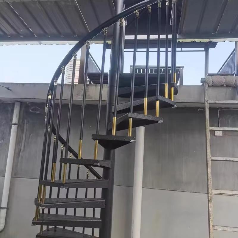 Hot Sale Spiral Staircase Round Stairs Spiral Staircase Outdoor Case for House and Villa